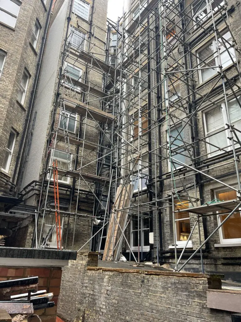 Commercial Scaffolding in Campden Hill Road London W8 7HU