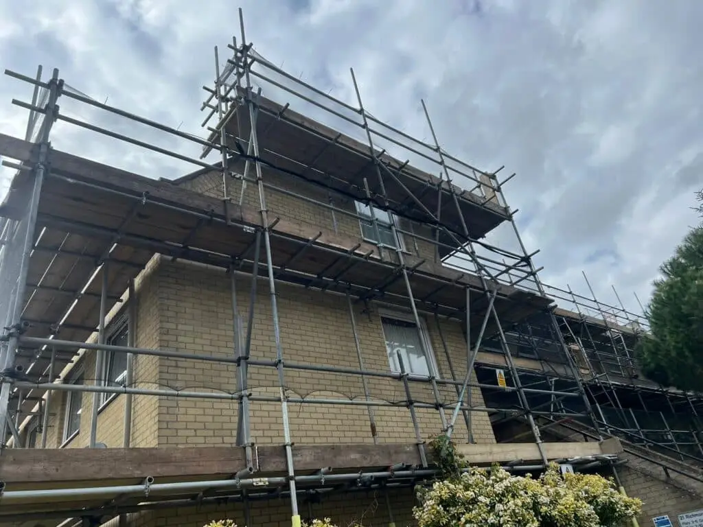 Commercial Scaffolding in 21 Richmond Road W5